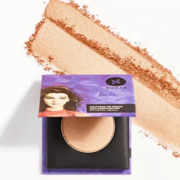 Sugar Contour De Force Mini Highlighter in 04 Royal Rose - Picture 1 of 1